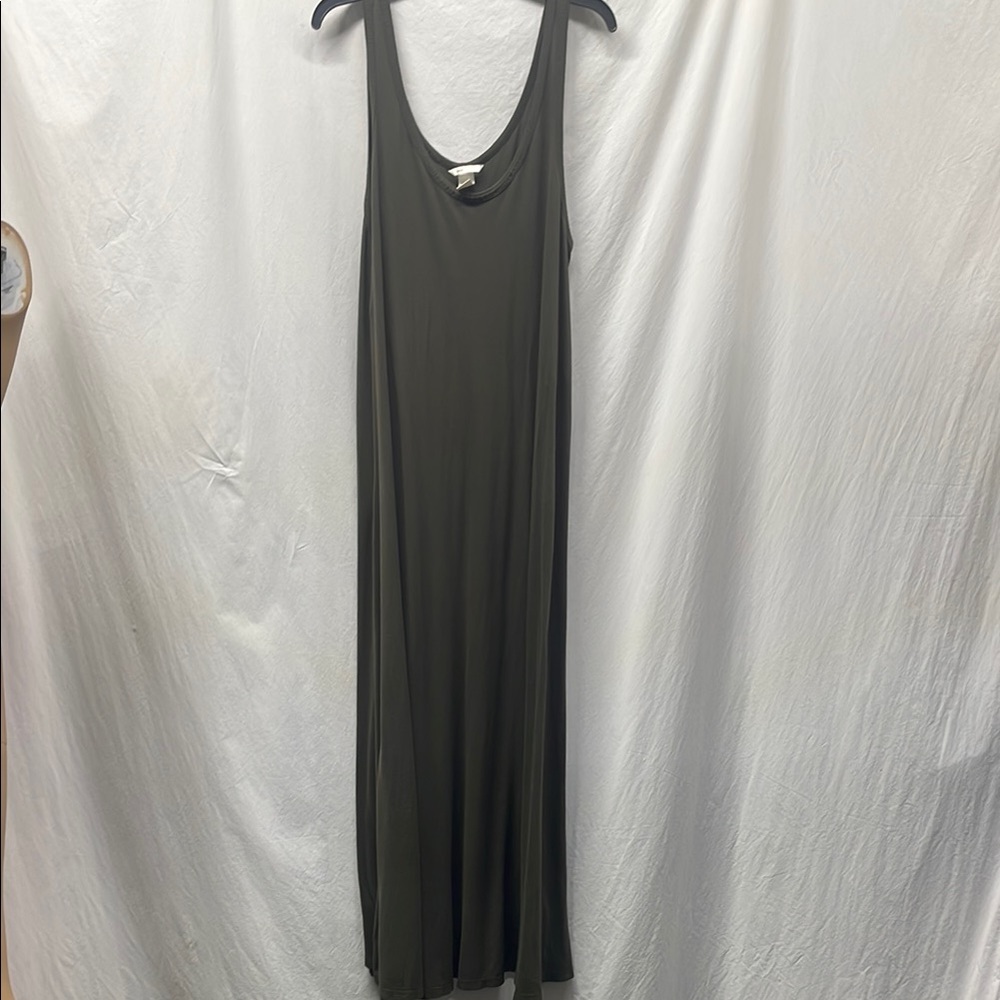 H&M Basic Olive Green Pullover Sleeveless Full Ma… - image 6